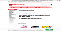Desktop Screenshot of lossestenen.nl
